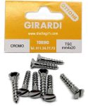 VITE A LEGNO TSC 4,0x20 DIN 95 OTTONE CROMATO