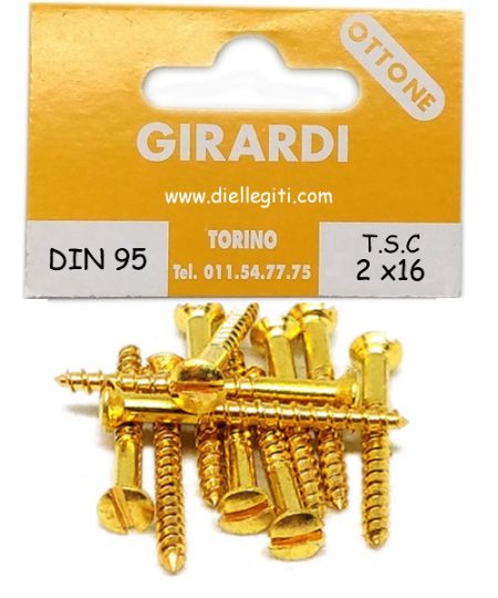 VITE A LEGNO TSC 2,0x16 0TT0NE DIN 95