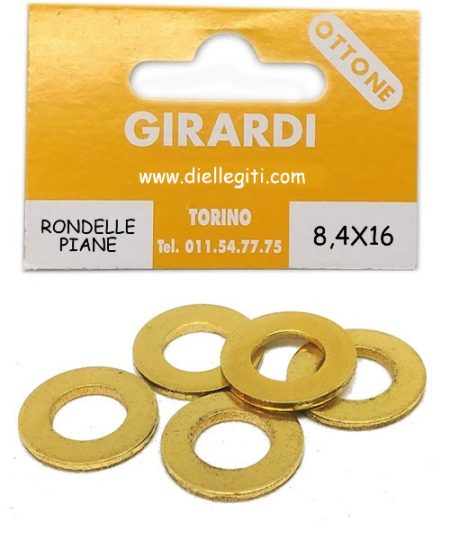 RONDELLE OTTONE 8,4x16 ISO7089