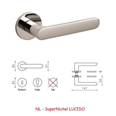 MANIGLIA ICONA SuperNichel LUCIDO