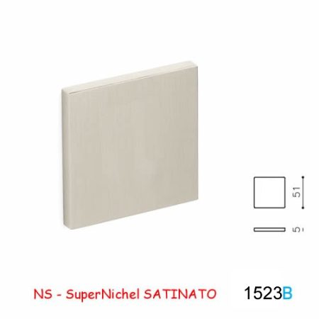 BOCCHETTA QB CIECA SuperNichel SATINATO
