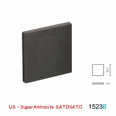 BOCCHETTA QB CIECA SuperAntracite SATINATO