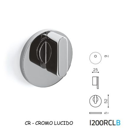 MEZZO CHIAVISTELLO LINK B RCL CROMO LUCIDO