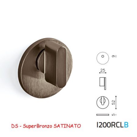 MEZZO CHIAVISTELLO LINK B RCL SuperBronzo SATINATO