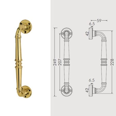 MANIGLIONE BAL 114/36