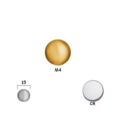 POMOLO SFERA mm15 CROMO