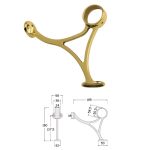 SUPPORTO 4151/50 OTTONE