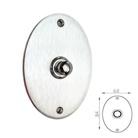 CAMPANELLO XBE DUE CROMATO SATINATO