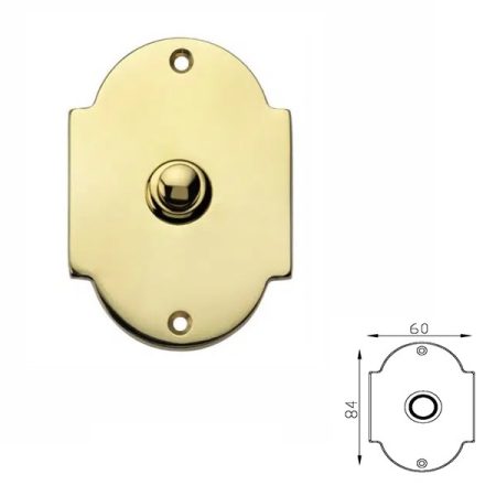 CAMPANELLO XBE TRE OTTONE LUCIDO