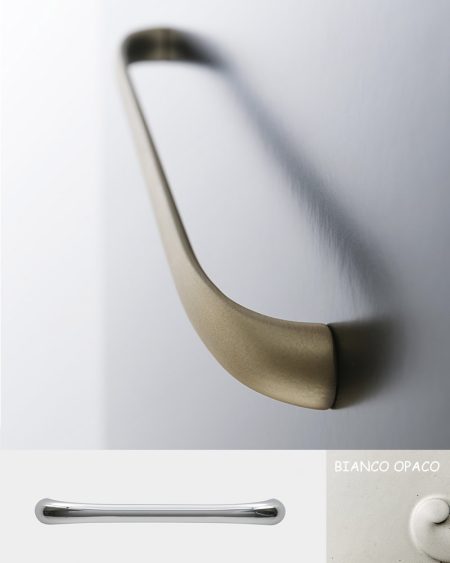 MANIGLIA CADILLAC 160 BIANCO OPACO RAL9010