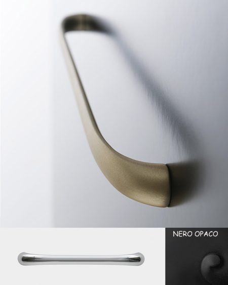 MANIGLIA CADILLAC 160 NERO OPACO RAL9005