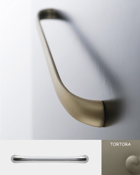 MANIGLIA CADILLAC 160 TORTORA SILK EFFECT