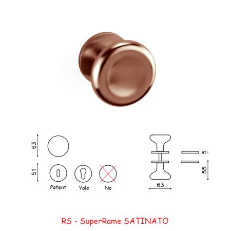 POMOLO PADDLE SuperRame SATINATO