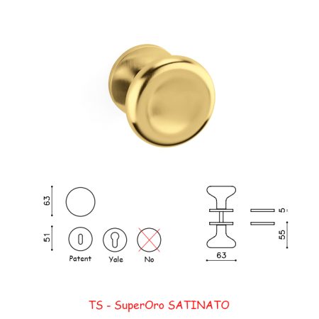 POMOLO PADDLE SuperOro SATINATO
