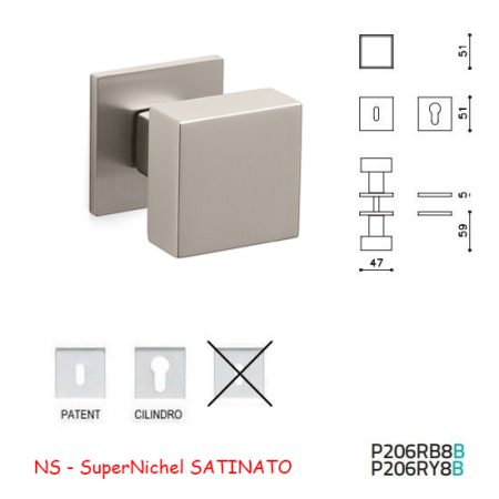 POMOLO DIANA B SuperNichel SATINATO