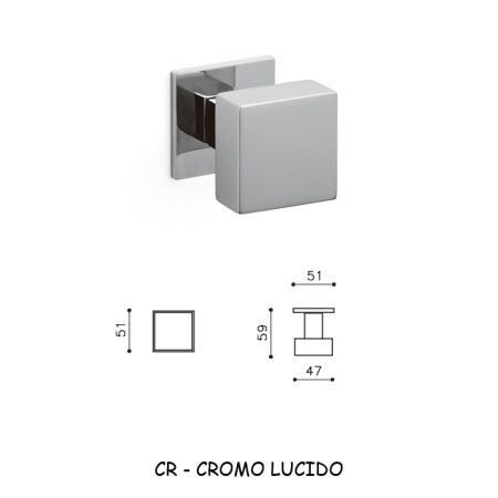 MEZZO POMOLO DIANA B CROMO LUCIDO