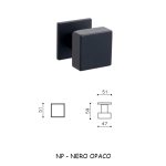 MEZZO POMOLO DIANA B NERO OPACO