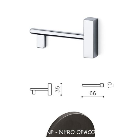 CHIAVE TIME NERO OPACO