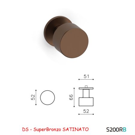 MEZZO POMOLO LIPSTICK B SuperBronzo SATINATO