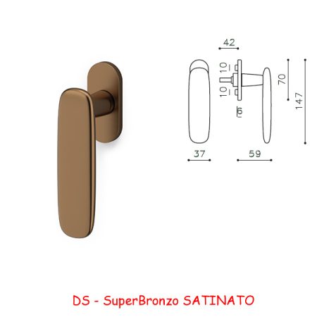 DK DOLMEN SuperBronzo SATINATO