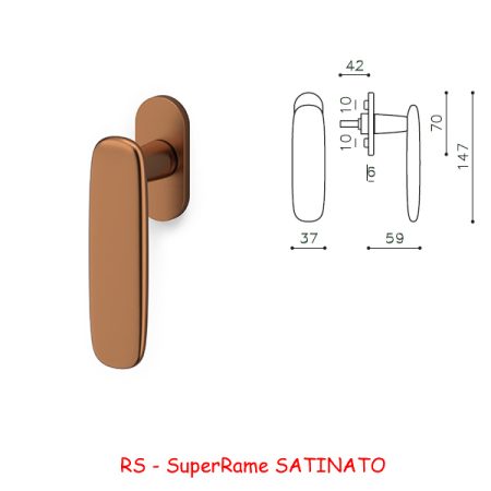 DK DOLMEN SuperRame SATINATO