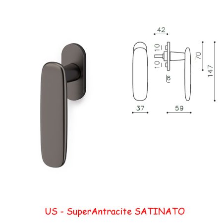 DK DOLMEN SuperAntracite SATINATO