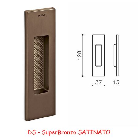 MANIGLIA SIRO SuperBronzo SATINATO