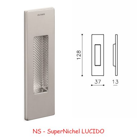 MANIGLIA SIRO SuperNichel LUCIDO