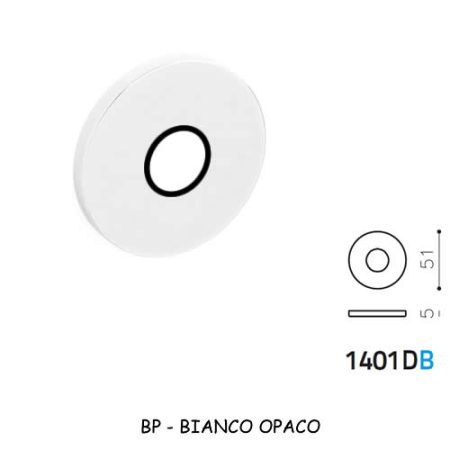 ROSETTA BASSA BIANCO OPACO