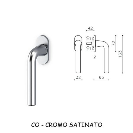 DK BASEL L CROMO SATINATO
