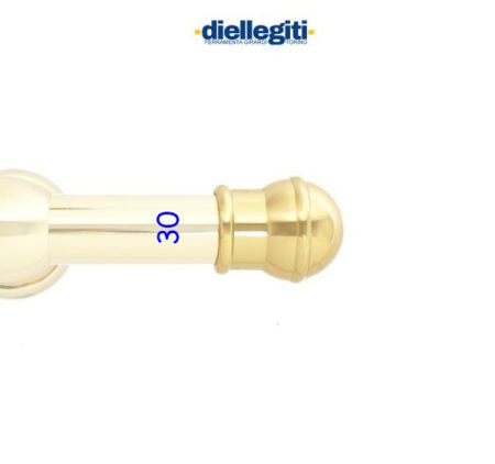 POMOLO TERMINALE 119/30 OTTONE