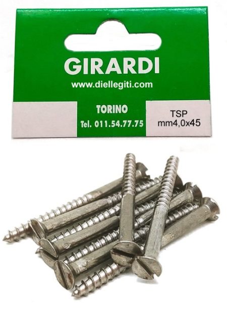 VITE A LEGNO IN FERRO TSP 4x45 DIN 97