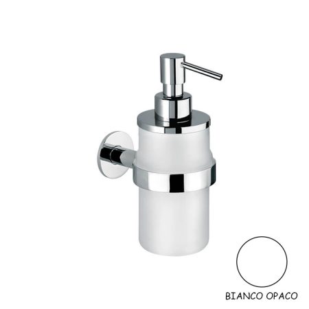 PORTA SAPONE LIQUIDO TECNACOL C1707 BIANCO OPACO