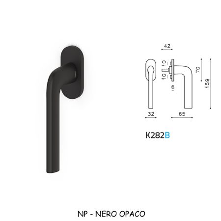 DK Olivari INTRO NERO OPACO