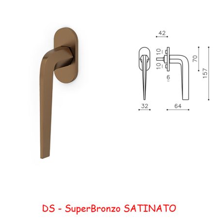 DK Olivari SIX SuperBronzo SATINATO