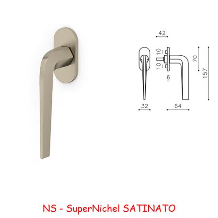 DK Olivari SIX SuperNichel SATINATO
